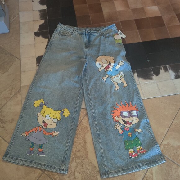 Her Universe X Nickelodean Rugrats jeans size 18 New